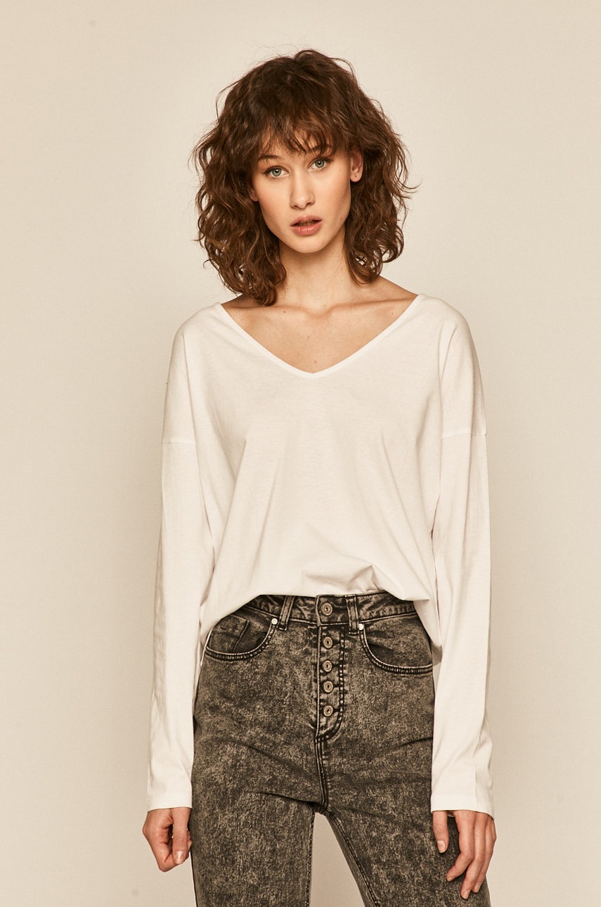 

Medicine - Блуза с дълъг ръкав Basic, Бял