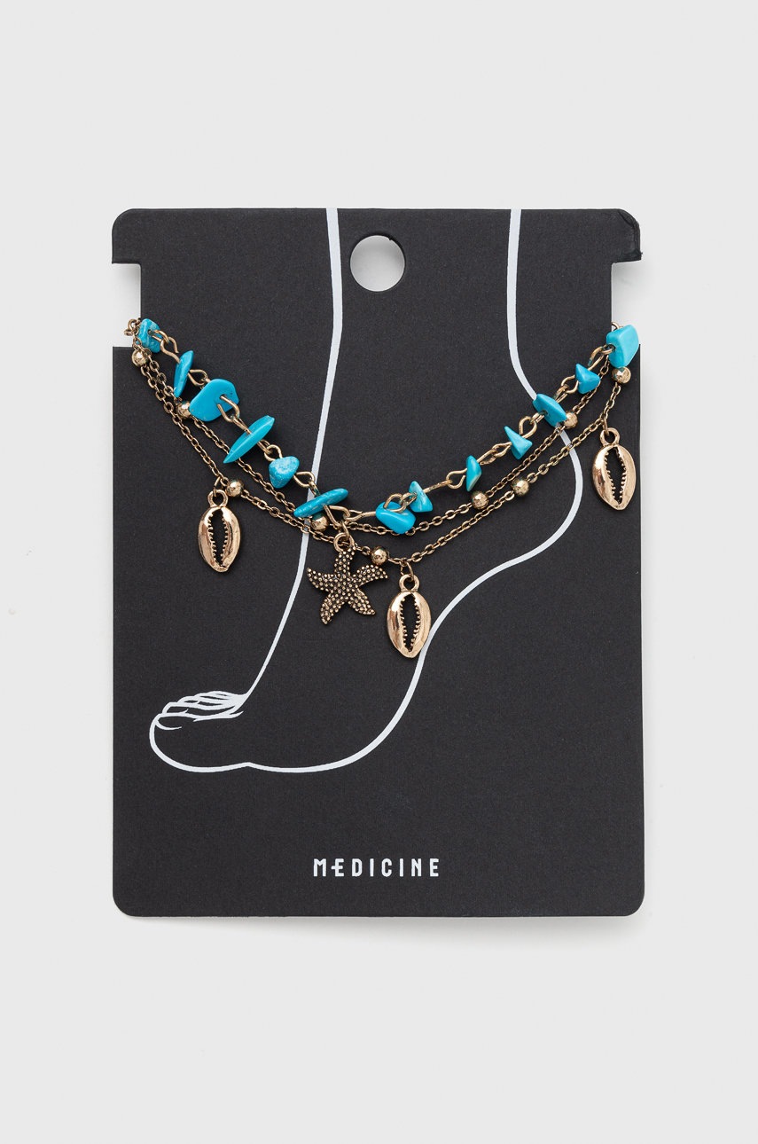 

Гривни за глезена Medicine, Злато