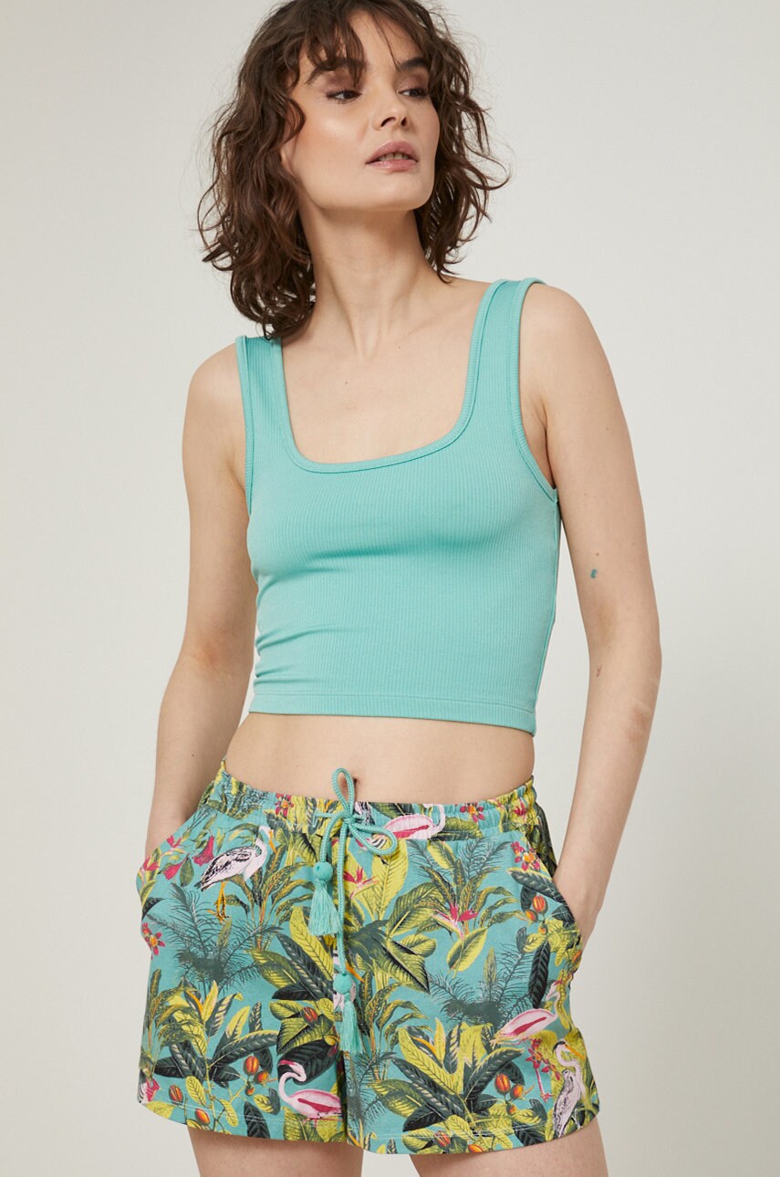 Medicine pijama femei, culoarea turcoaz