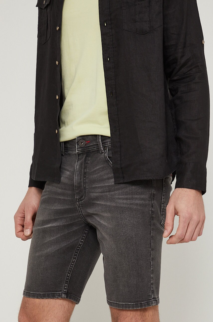 Medicine pantaloni scurti barbati, culoarea negru
