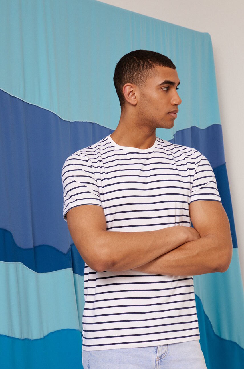 Medicine tricou barbati, culoarea alb
