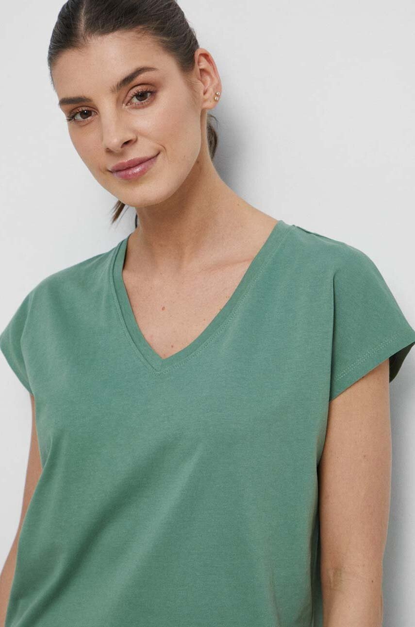 Medicine Tricou Din Bumbac Culoarea Verde