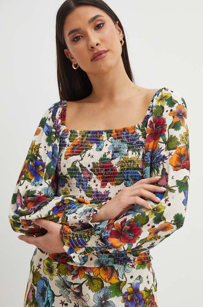 Medicine bluza femei, culoarea bej, modelator Medicine bluza femei, culoarea bej, modelator