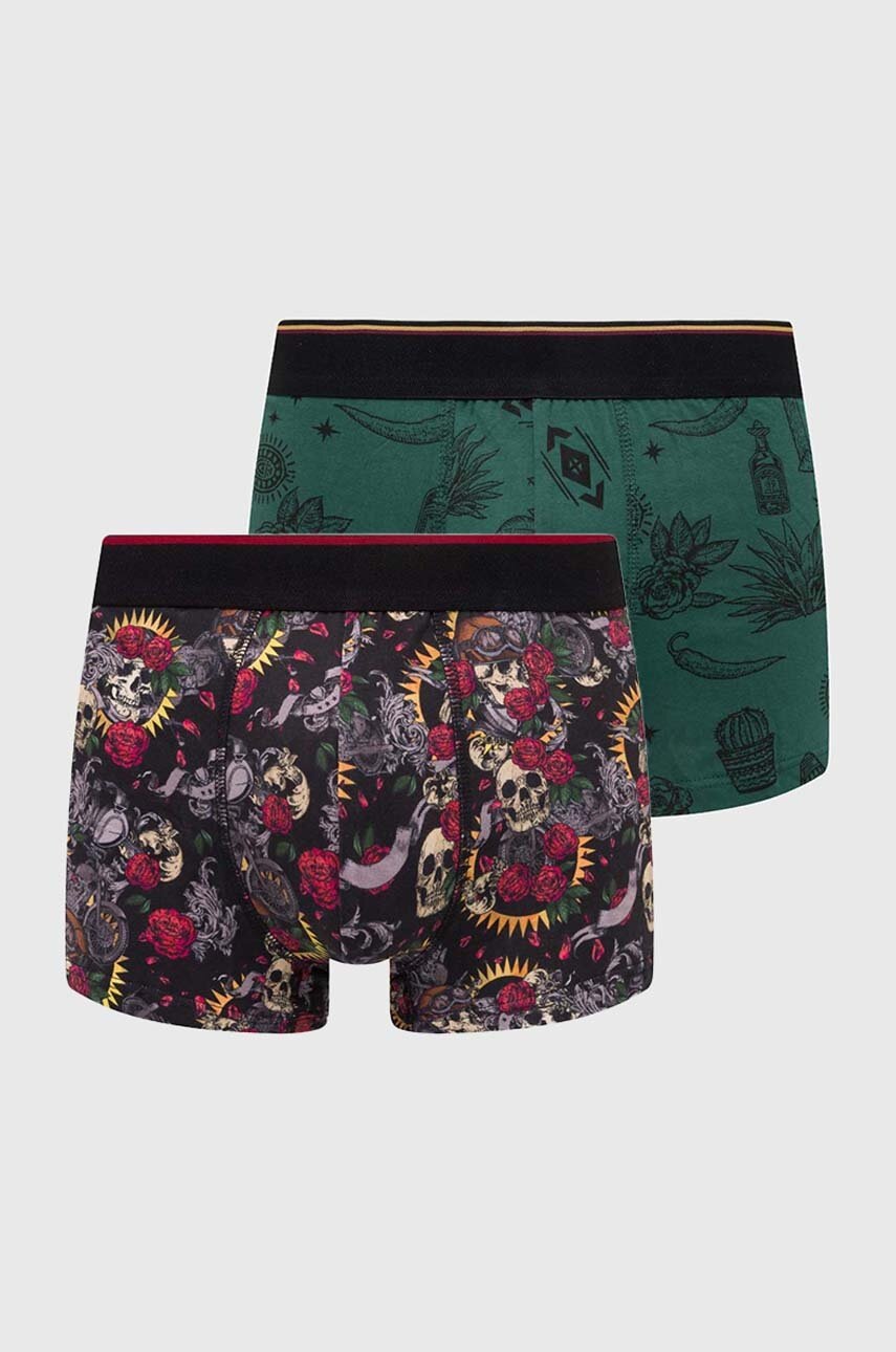 

Памучни боксерки Medicine (2 броя), Многоцветен