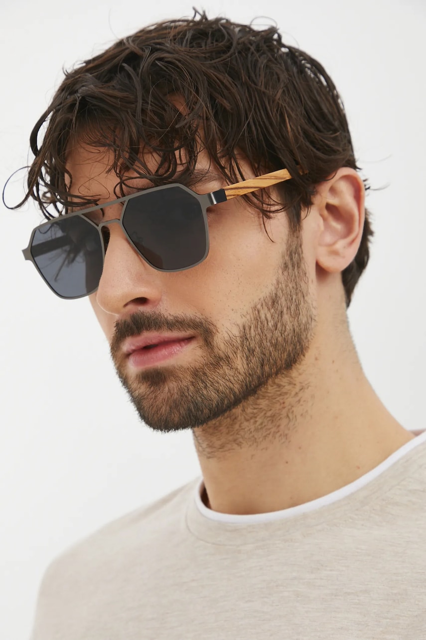 Medicine ochelari de soare barbati, culoarea negru