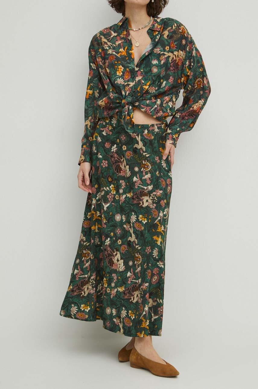 Φούστα Medicine χρώμα: πράσινο φωτογραφία