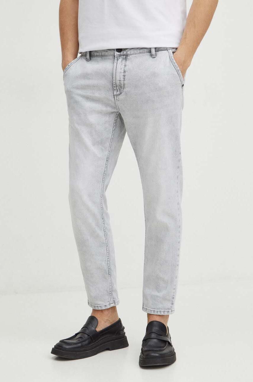 Medicine jeansi barbati, culoarea gri Medicine jeansi barbati, culoarea gri