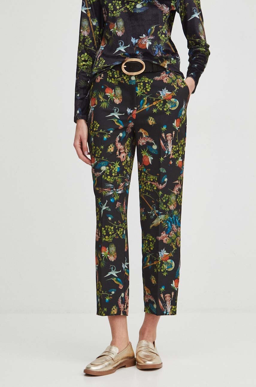 Παντελόνι Medicine χρώμα: μαύρο φωτογραφία