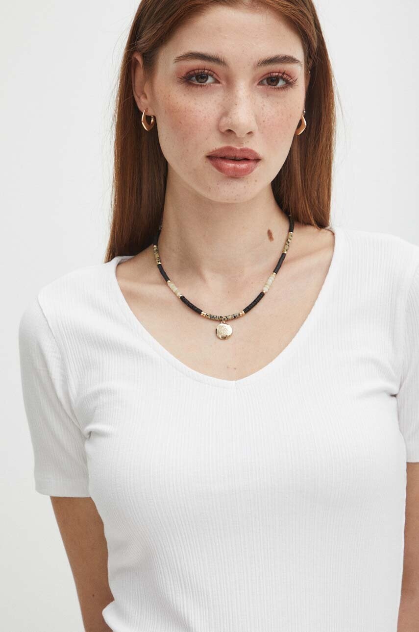 Medicine tricou femei, culoarea alb