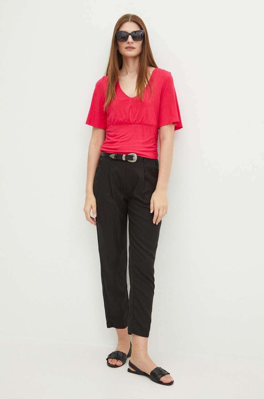 Μπλουζάκι Medicine χρώμα: ροζ φωτογραφία