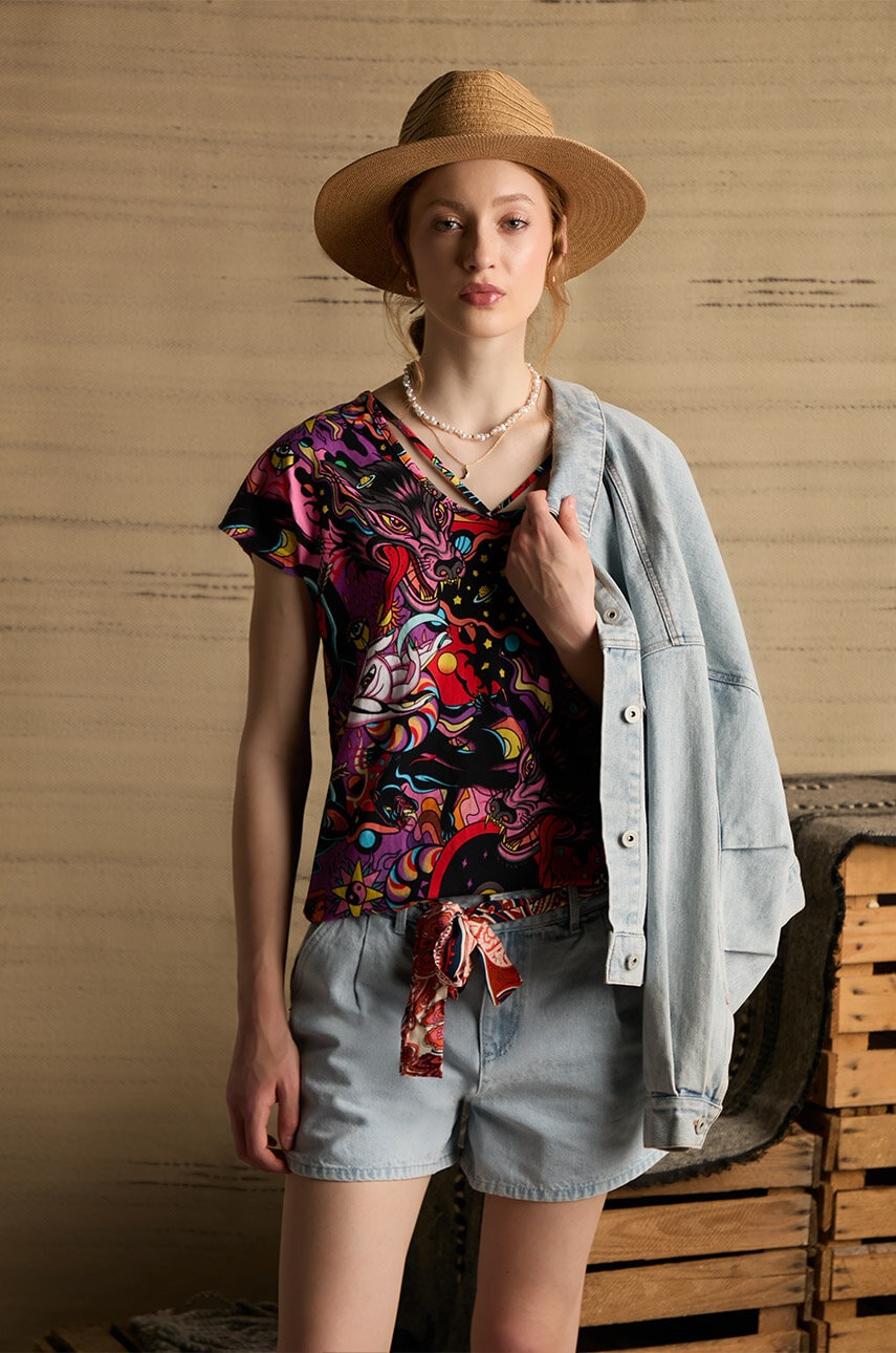 Medicine tricou din bumbac femei Medicine tricou din bumbac femei