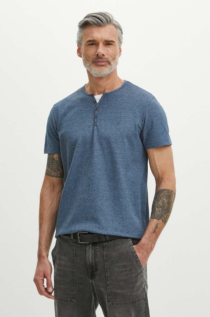 Medicine tricou din bumbac barbati, melanj
