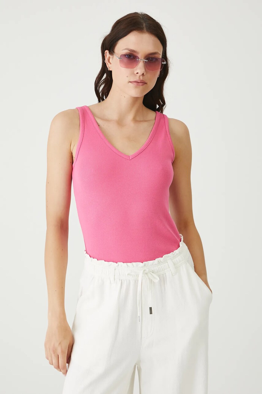 Medicine top din bumbac culoarea roz