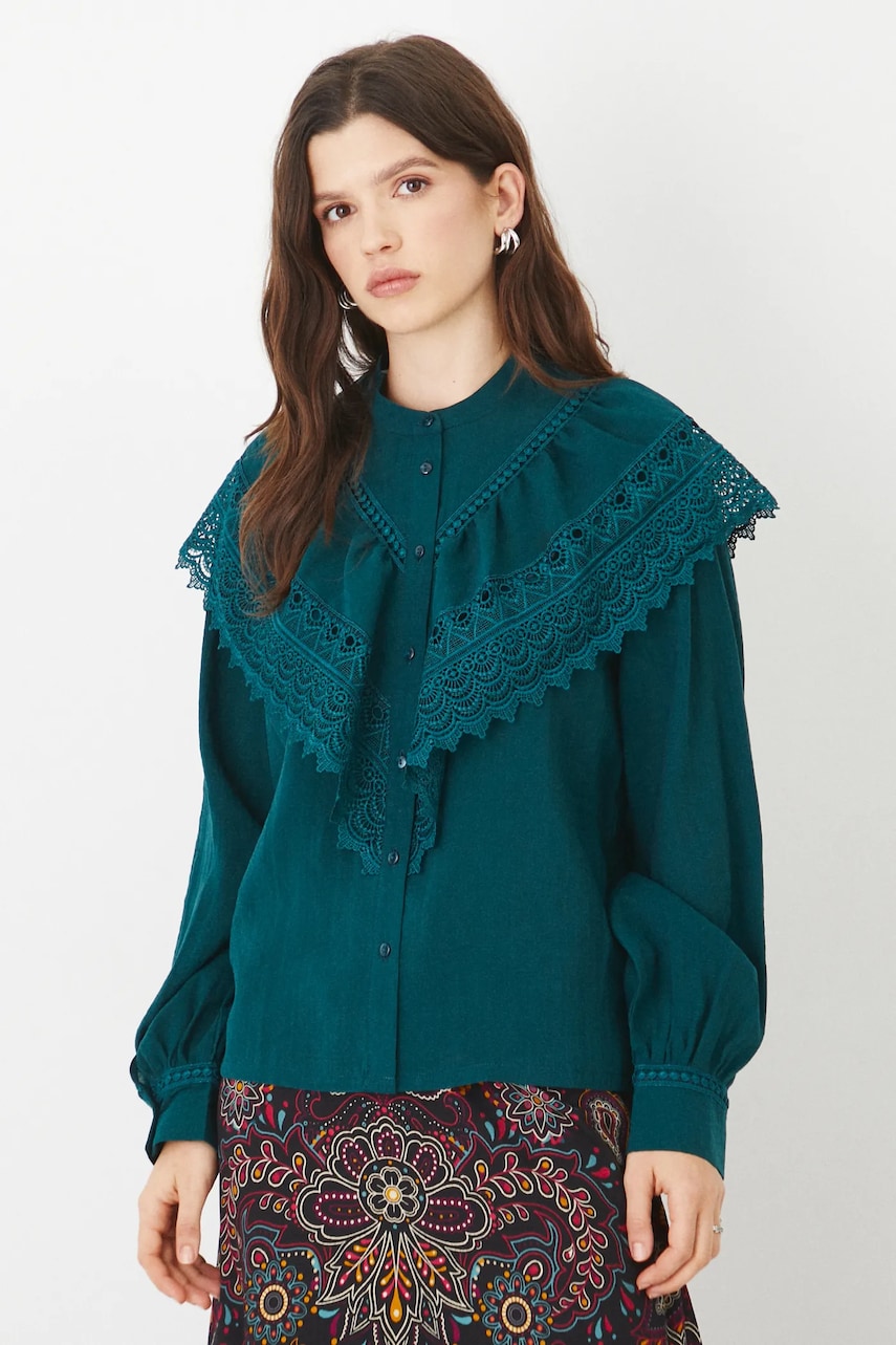 Medicine bluza femei, culoarea verde, cu imprimeu Medicine bluza femei, culoarea verde, cu imprimeu