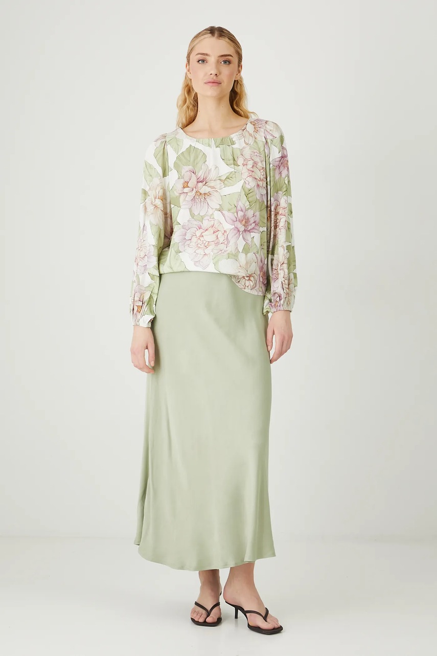 Блузка Medicine цвет белый узор