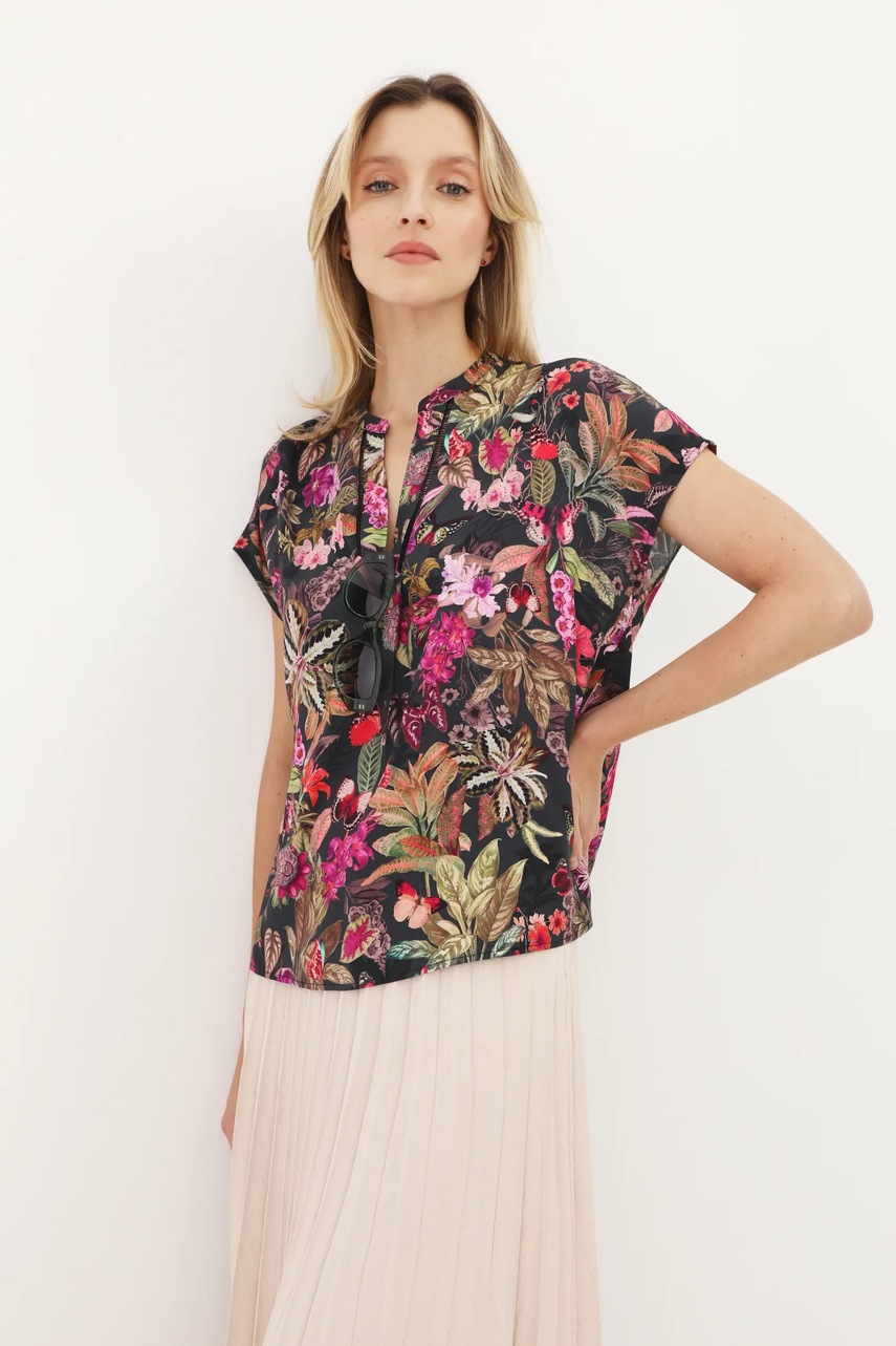 Medicine bluza femei, culoarea negru, modelator