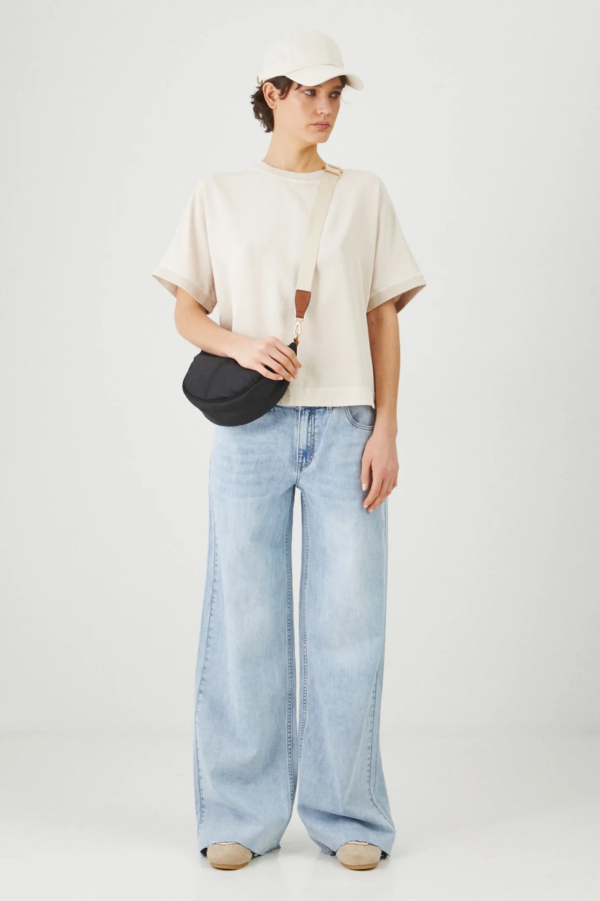 Блузка Medicine цвет бежевый однотонная