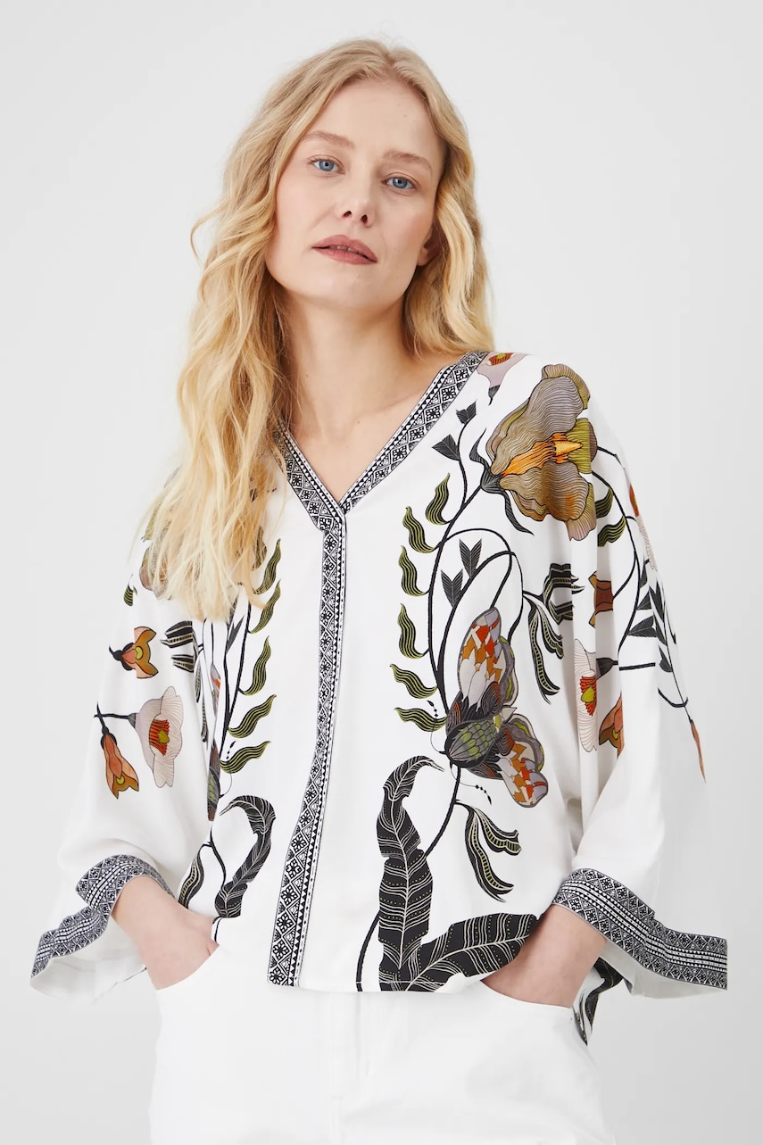 Medicine bluza femei, culoarea alb, modelator Medicine bluza femei, culoarea alb, modelator