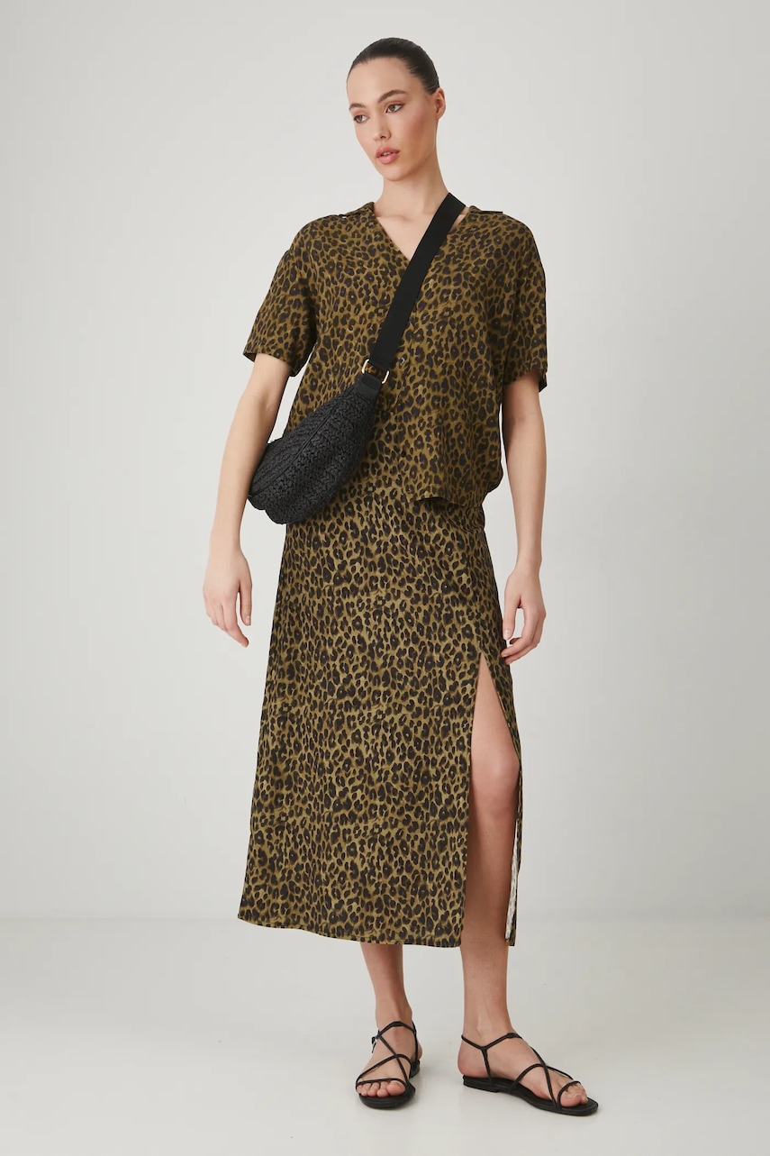 Medicine bluza din amestec de in femei, modelator