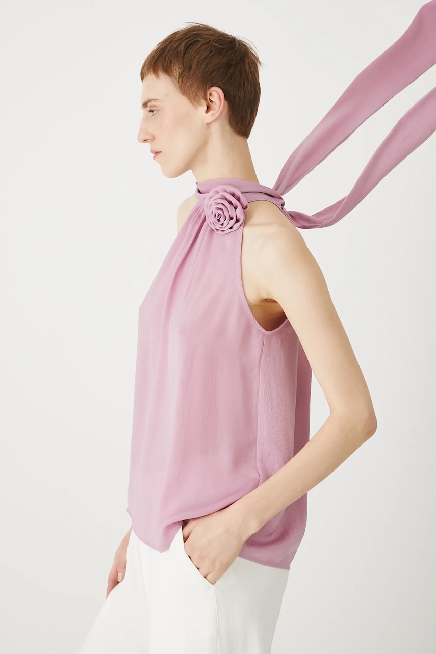 Medicine bluza culoarea roz, neted