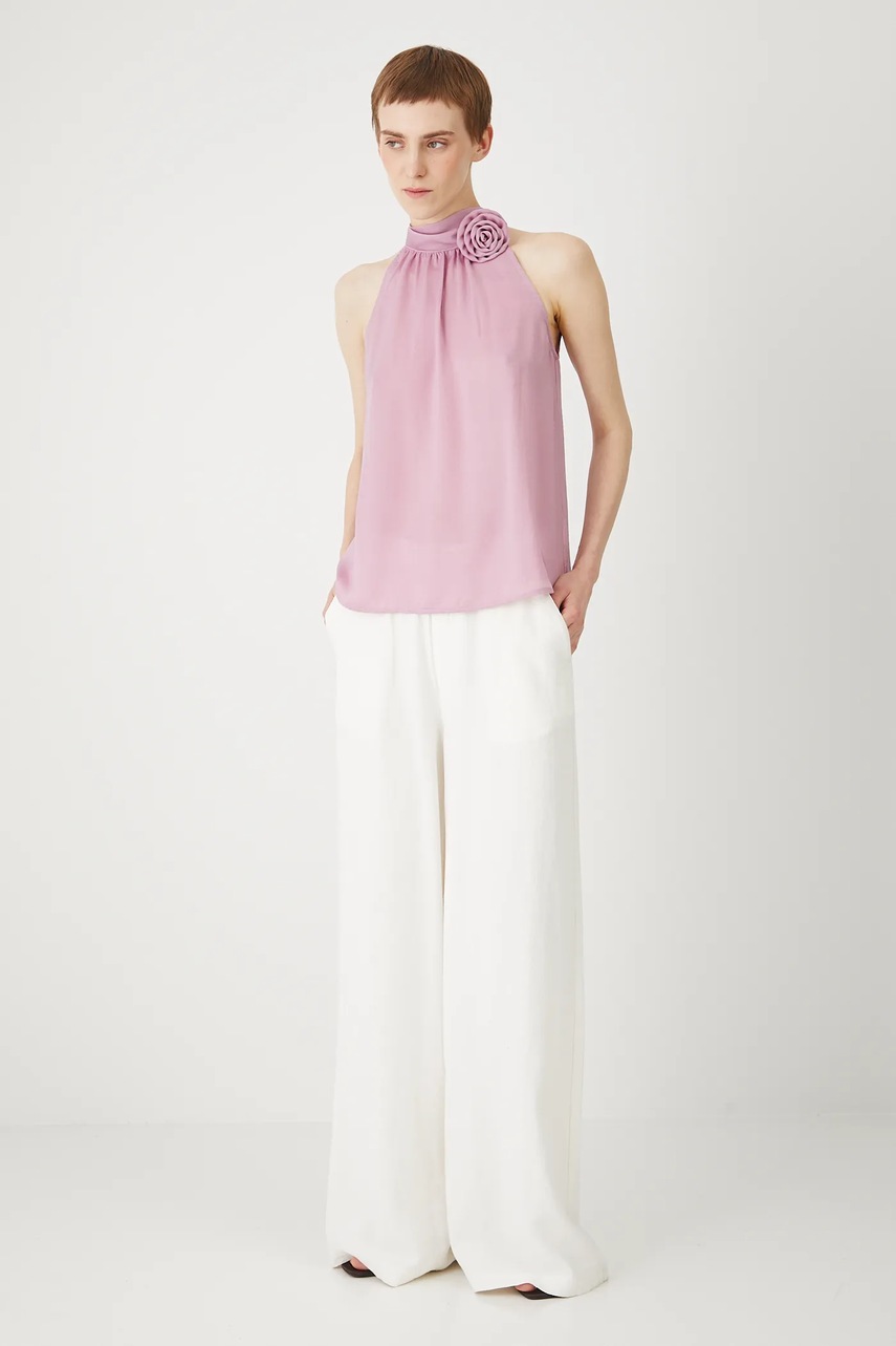 Блузка Medicine цвет розовый однотонная