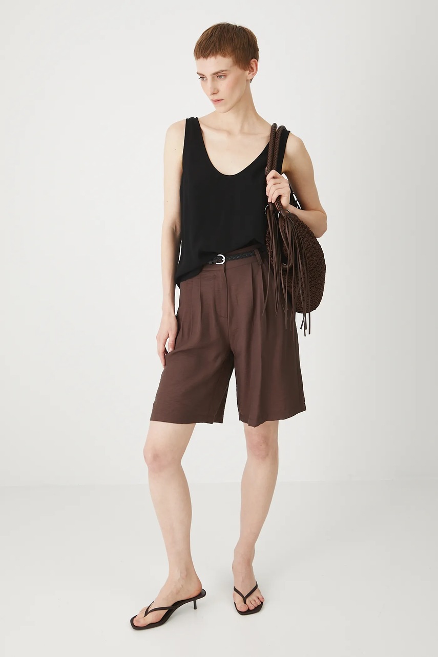 Блузка Medicine цвет чёрный однотонная