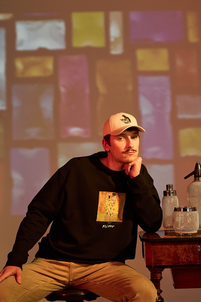 Medicine bluza barbati, culoarea negru, cu imprimeu