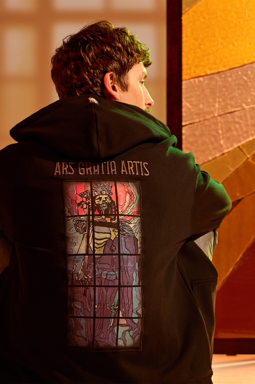 Medicine bluza culoarea negru, cu glugă, cu imprimeu Medicine bluza culoarea negru, cu glugă, cu imprimeu