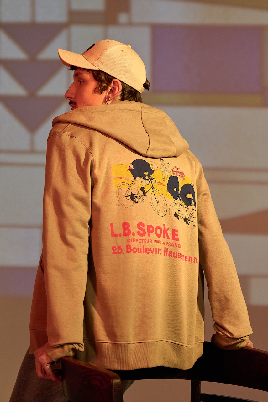 Medicine bluza culoarea bej, cu glugă, cu imprimeu Medicine bluza culoarea bej, cu glugă, cu imprimeu