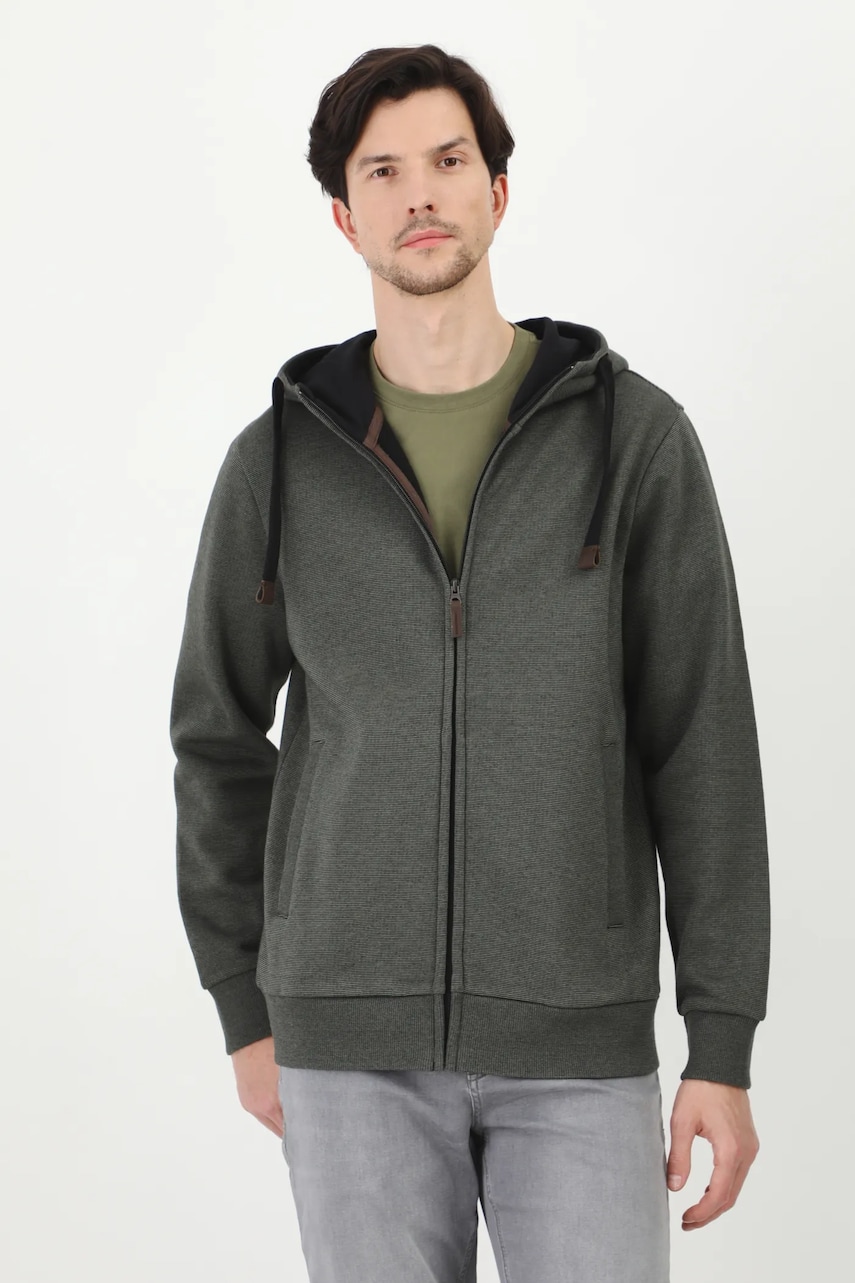 Medicine bluza barbati, culoarea verde, cu glugă, melanj Medicine bluza barbati, culoarea verde, cu glugă, melanj