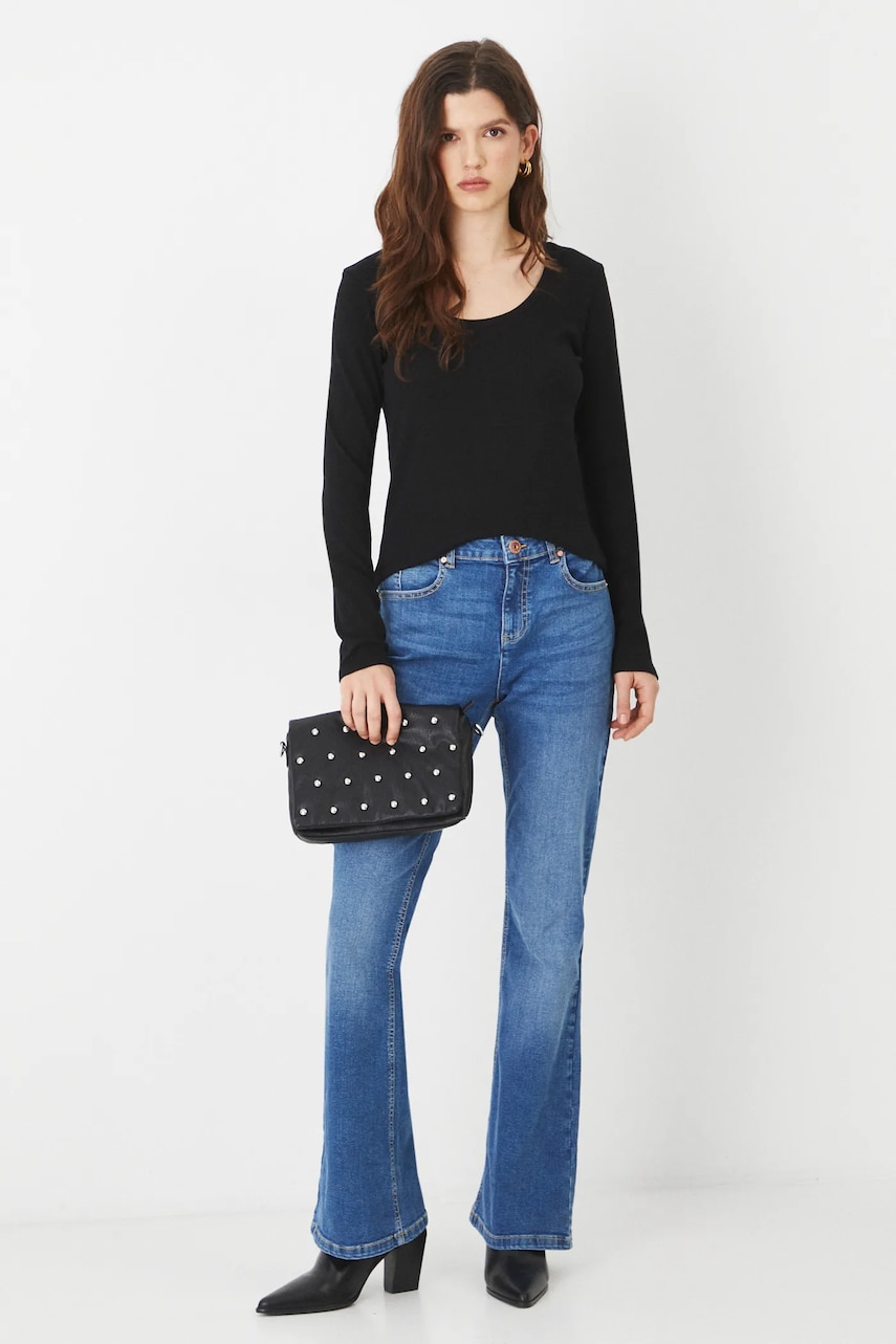 Medicine longsleeve femei, culoarea negru