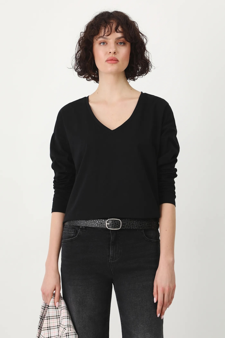 Medicine longsleeve culoarea negru