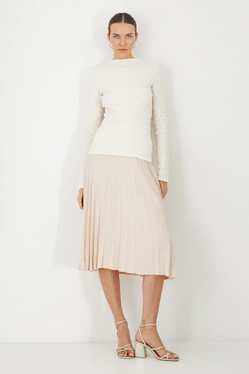 Лонгслив Medicine женский цвет бежевый Лонгслив Medicine женский цвет бежевый