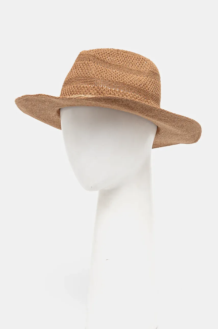 Шляпа из хлопка Medicine женский цвет бежевый хлопковый Шляпа из хлопка Medicine женский цвет бежевый хлопковый
