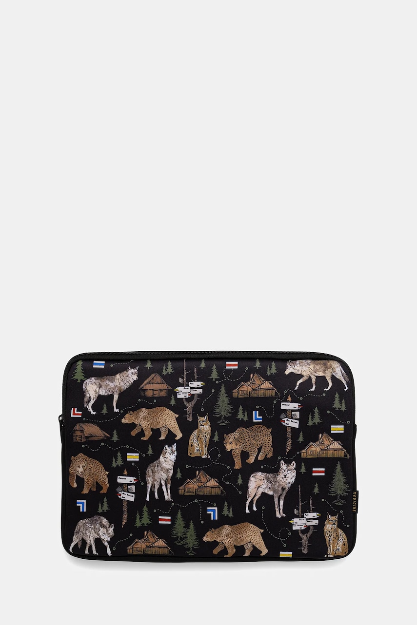 Medicine husa laptop culoarea negru