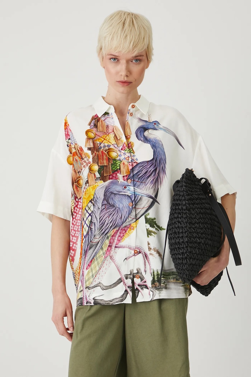 Рубашка Medicine relaxed классический воротник