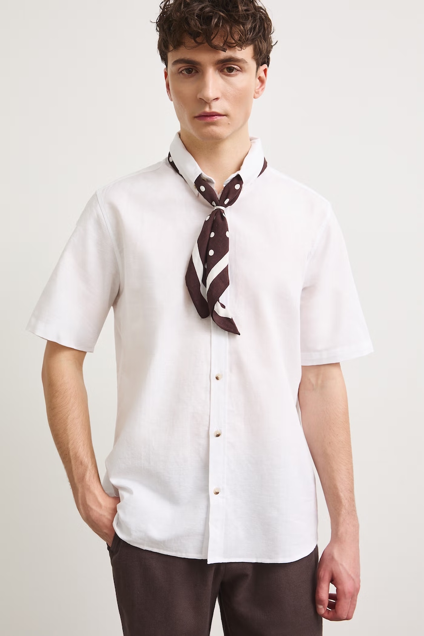 Πουκάμισο από λινό Medicine