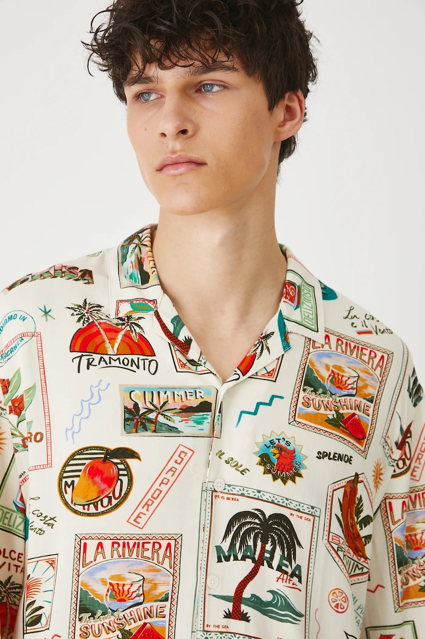 Medicine camasa din amestec de in relaxed