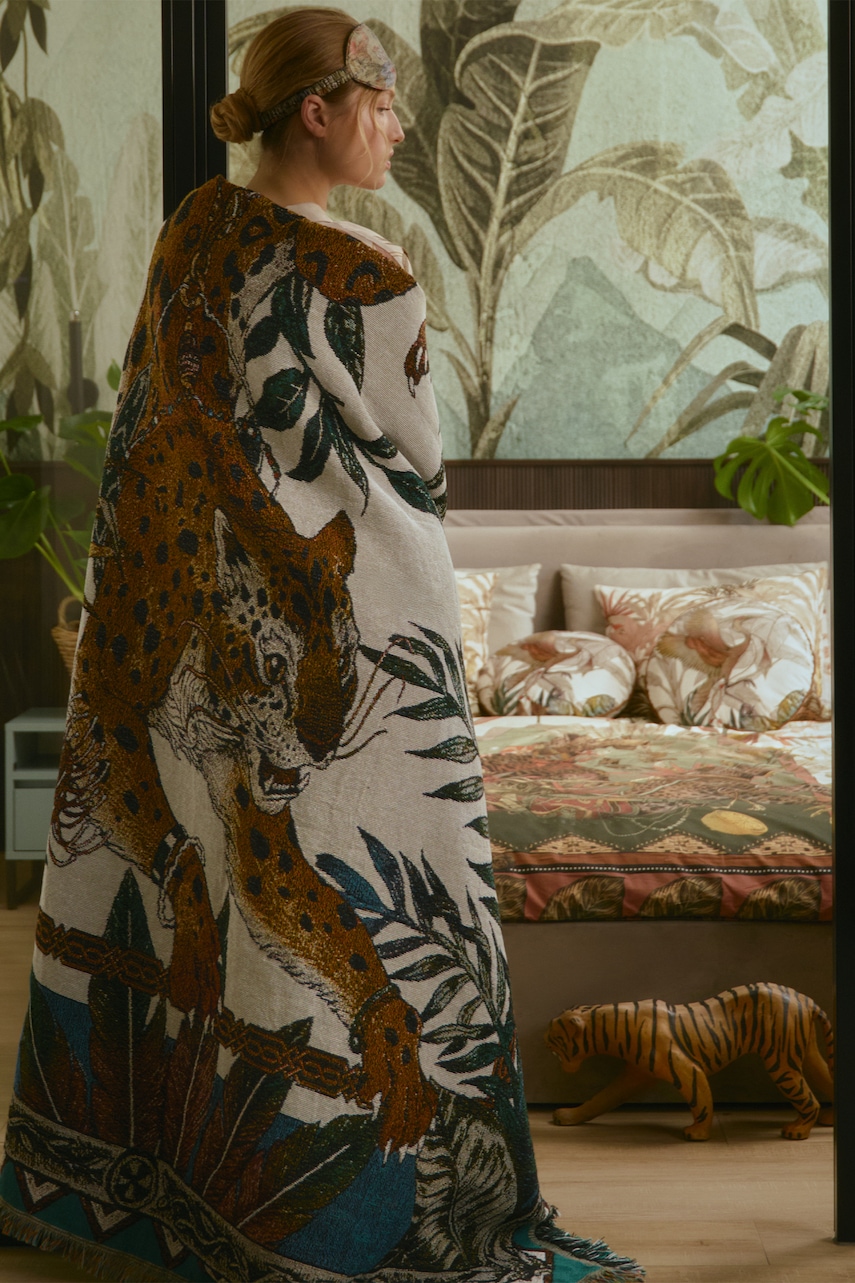 Medicine pătură jacquard