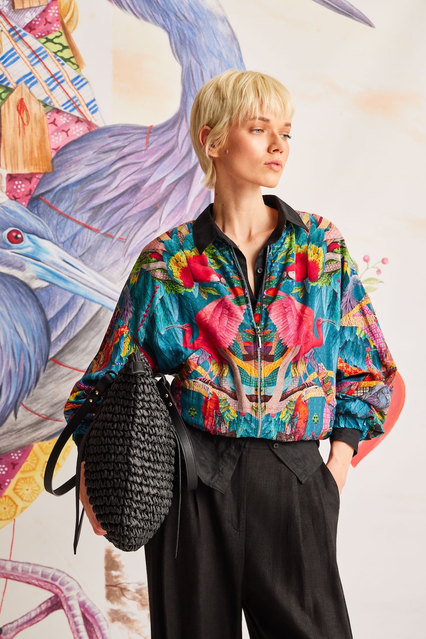 Medicine geaca bomber de tranzitie, oversize