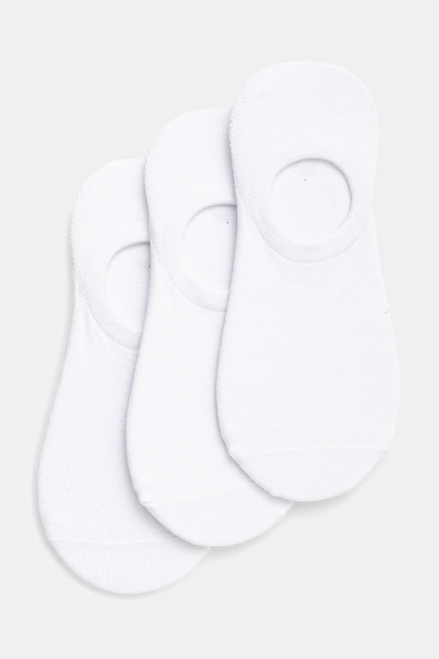 Medicine sosete 3-pack femei, culoarea alb