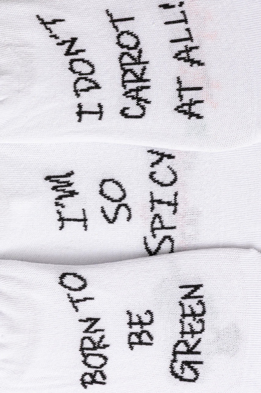 Хлопковые носки Medicine 3 шт цвет белый