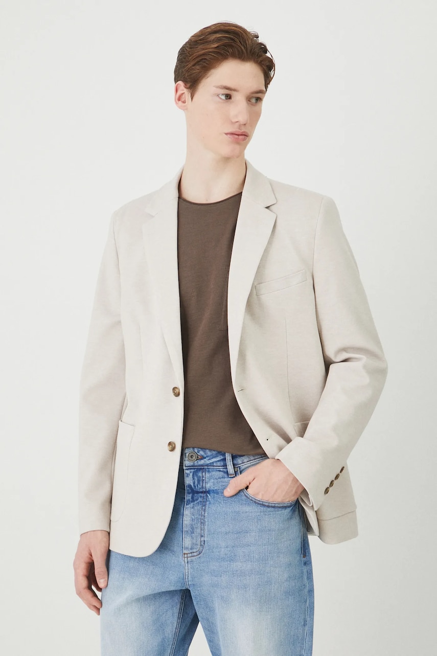 Medicine marynarka męska kolor beżowy