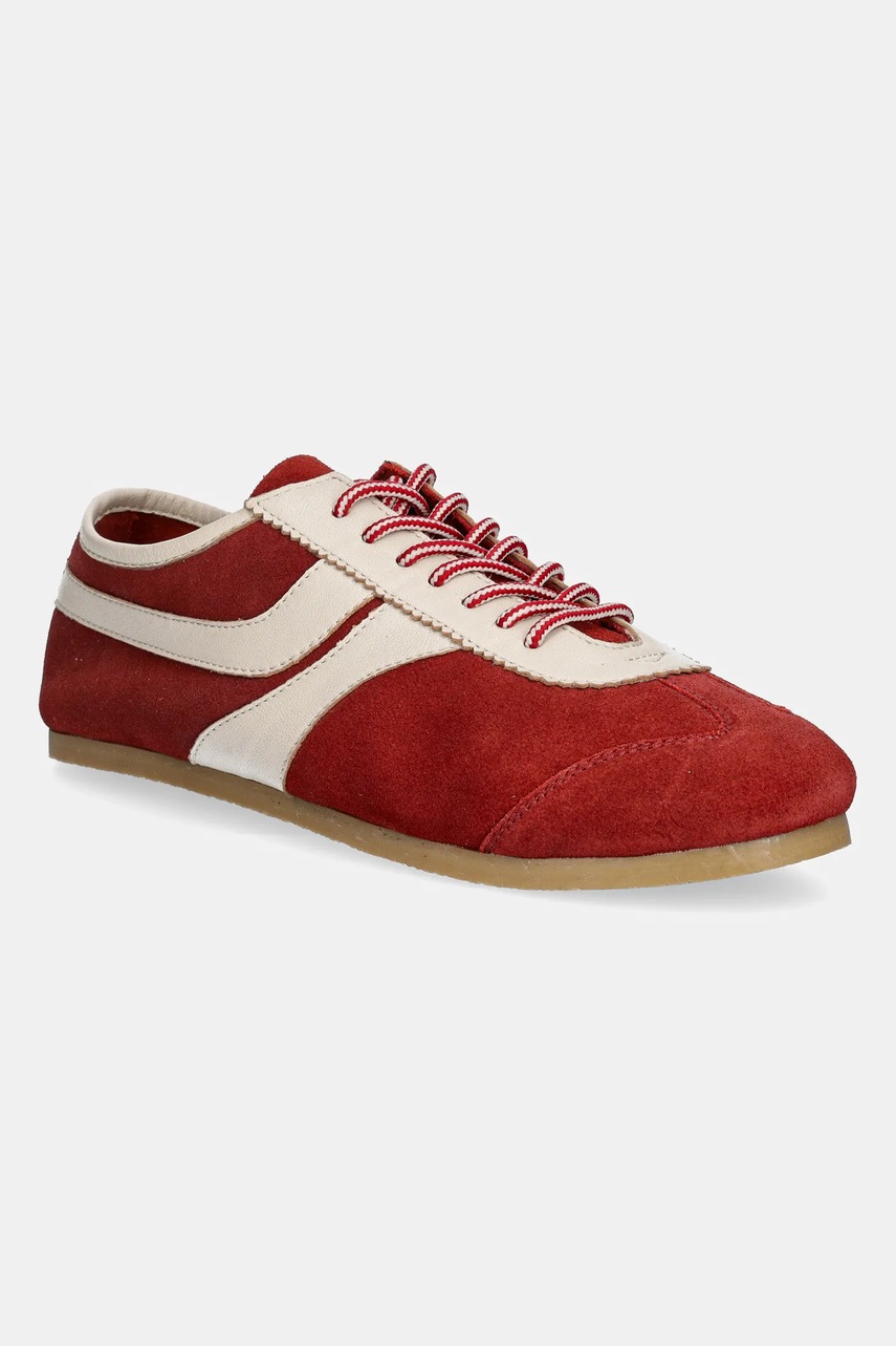 Замшевые кроссовки Medicine цвет красный
