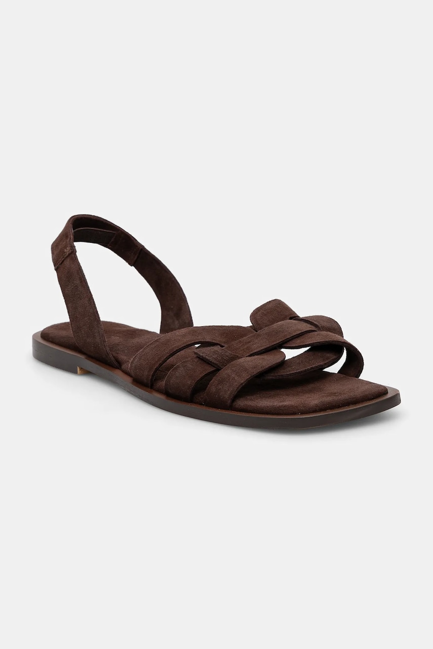 Medicine sandale din piele intoarsa femei, culoarea maro Medicine sandale din piele intoarsa femei, culoarea maro