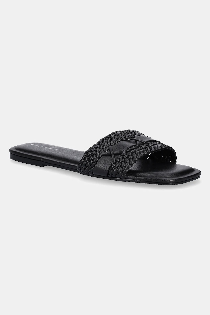 Medicine slapi de piele culoarea negru