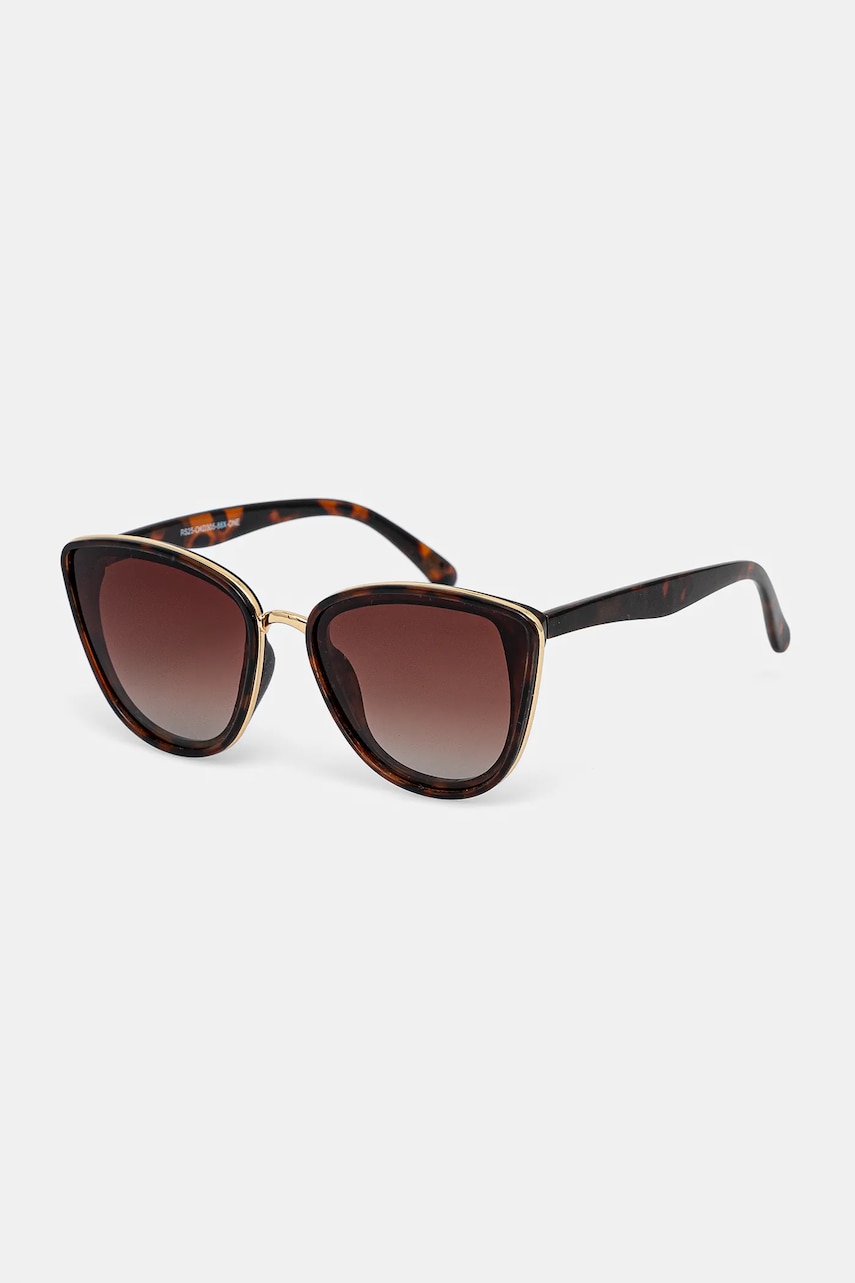 Medicine ochelari de soare femei, culoarea maro Medicine ochelari de soare femei, culoarea maro