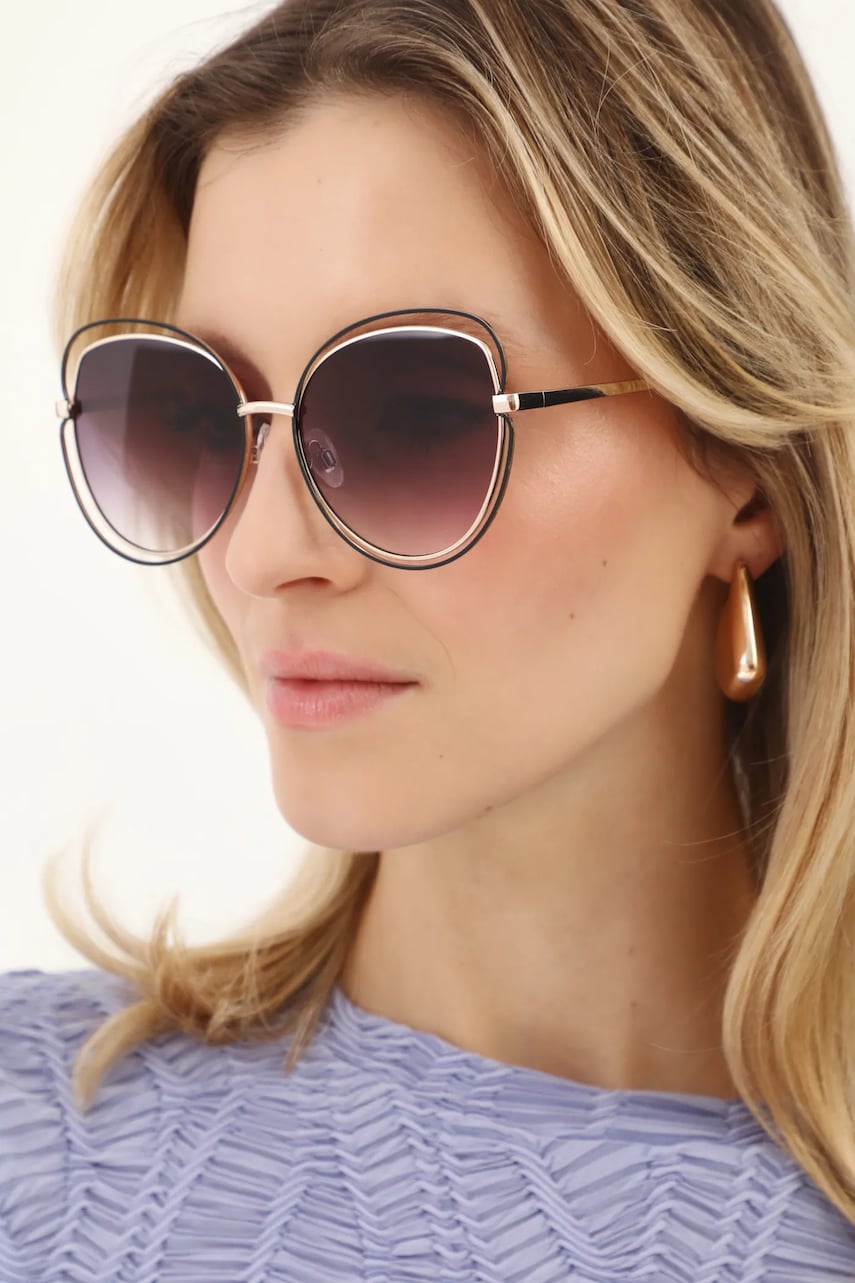 Medicine ochelari de soare culoarea roz