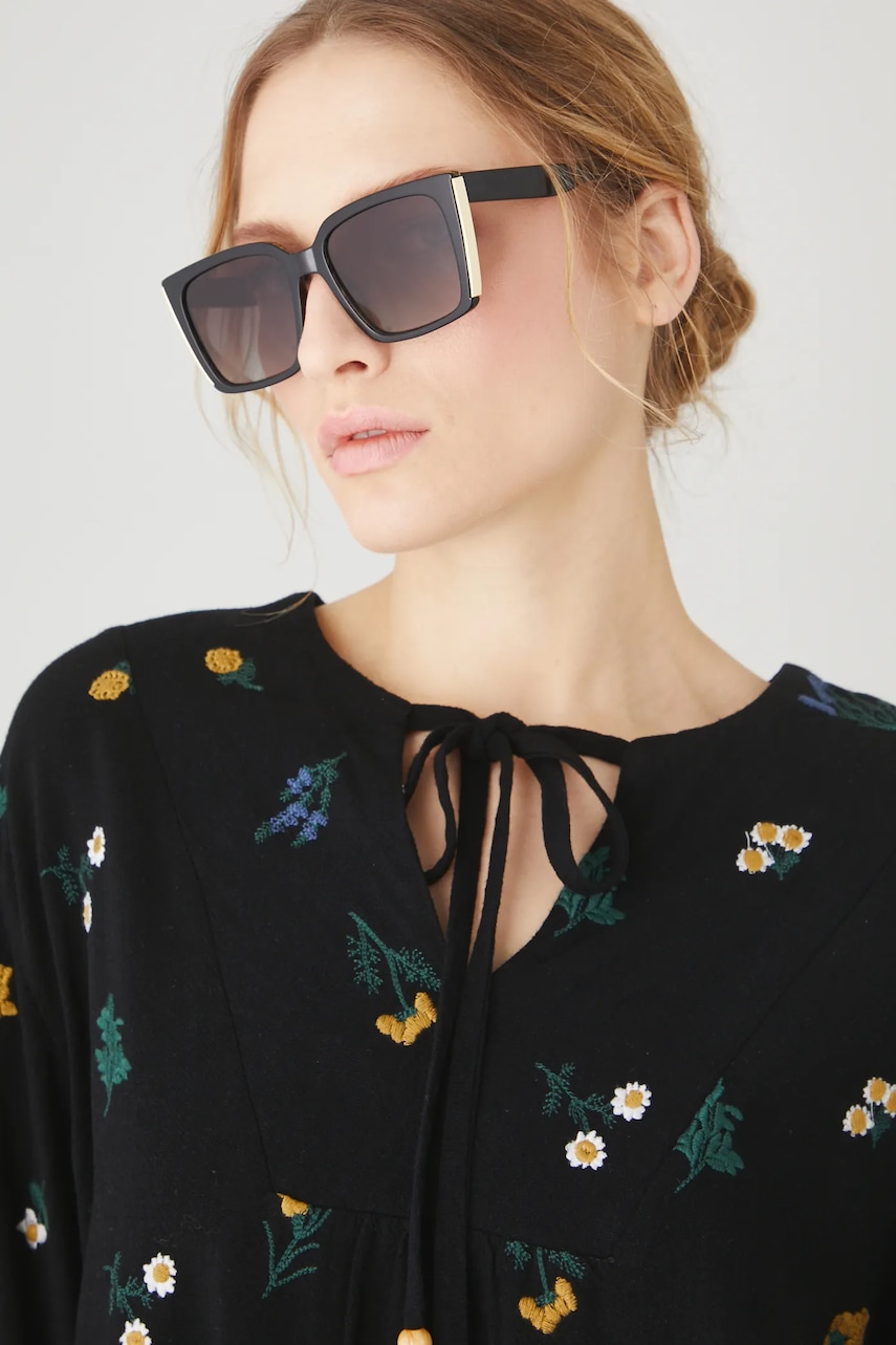 Medicine ochelari de soare culoarea negru