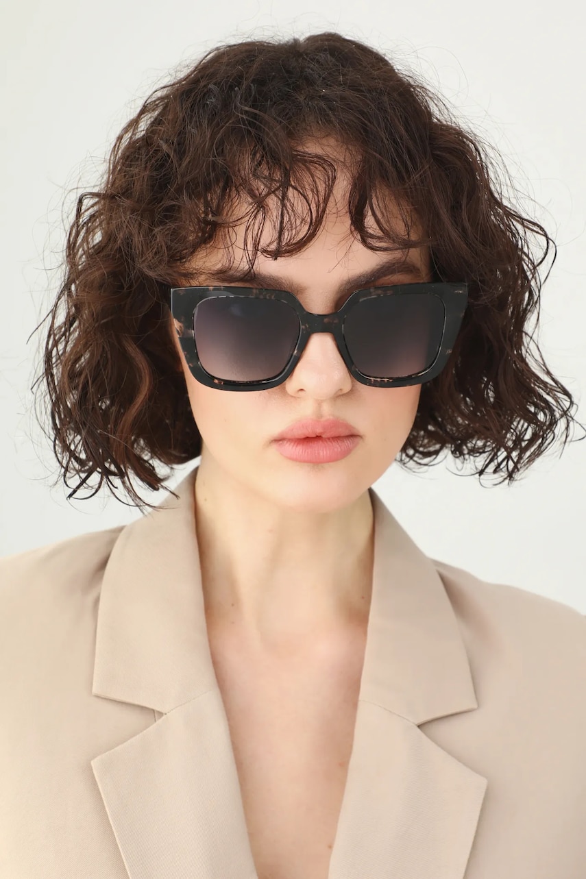 Medicine ochelari de soare culoarea negru